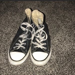 Black Hightop Converse